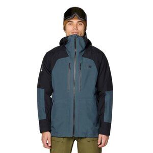 2024 NWT Men Mountain Hardwear Boundary Ridge GORE-TEX Jacket L Blue Black